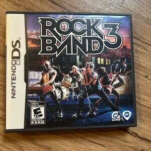 Nintendo Black Rock Band 3 Video Game